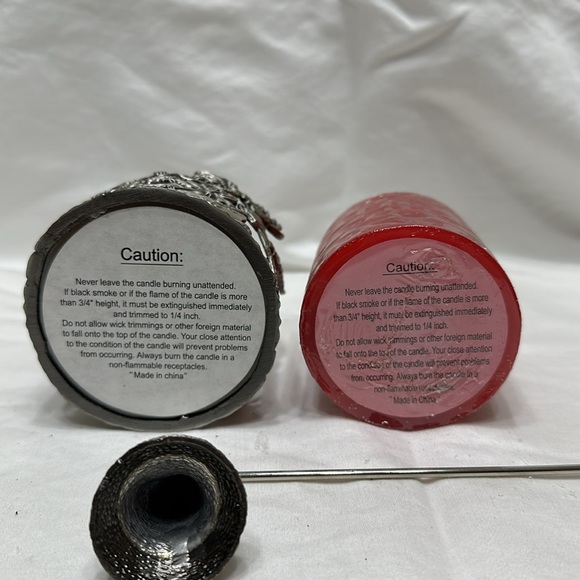 Santa Claus candle set - Picture 2 of 7